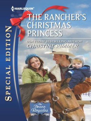 cover image of The Rancher's Christmas Princess